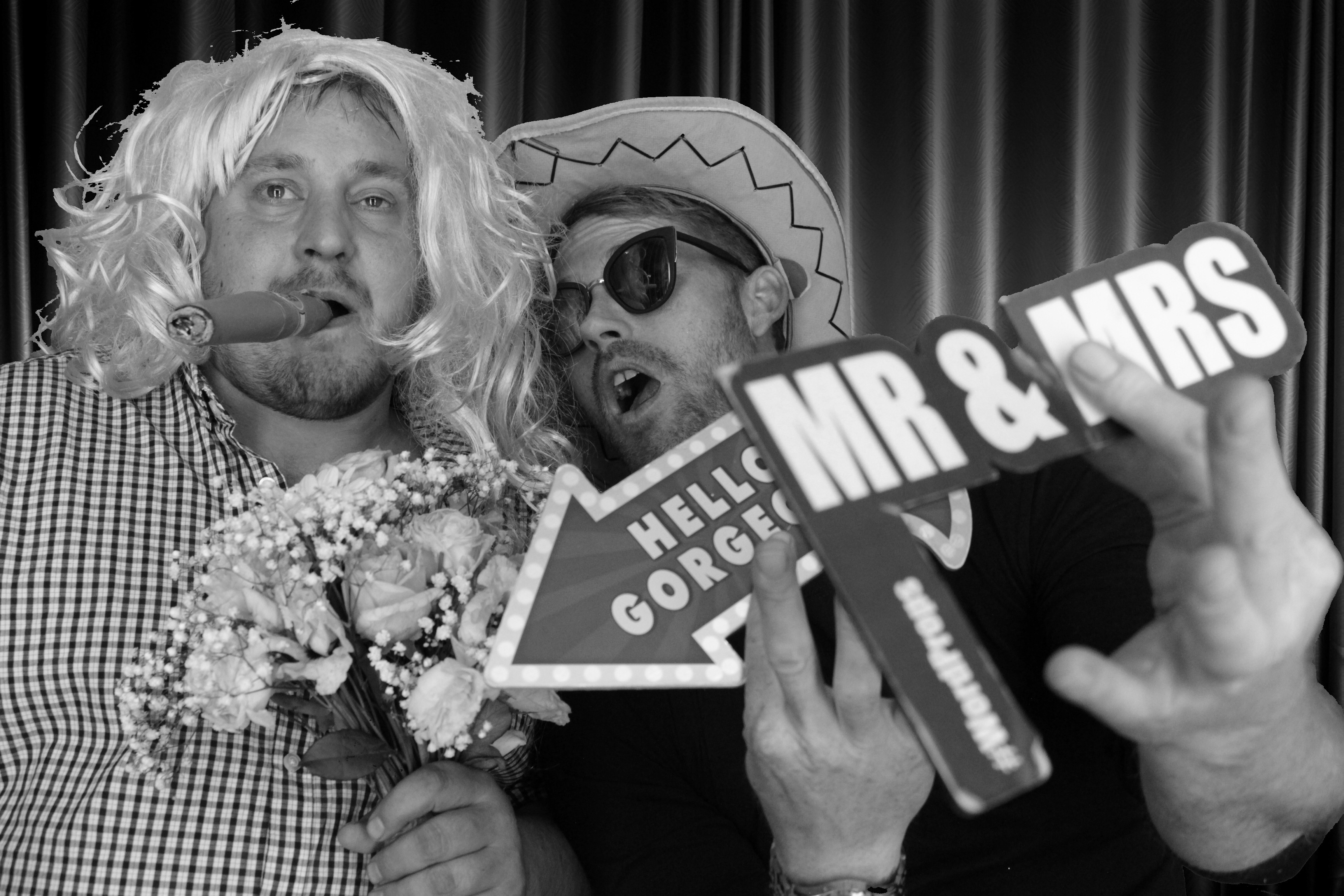 Hazel & Luke's Wedding | View more photos from the event at gallery.myphotoboothexperience.co.uk/u/MyPhotoBoothExperienceLtd/Hazel-Lukes-Wedding